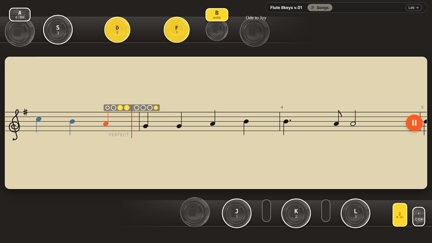 Flute 8keys V.01 screenshot