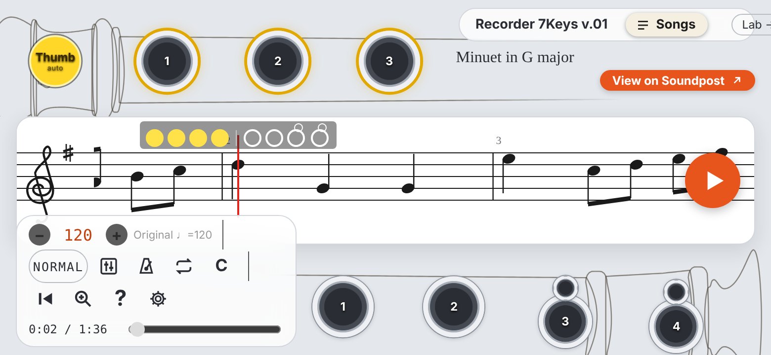 Recorder 7Keys v.01 screenshot