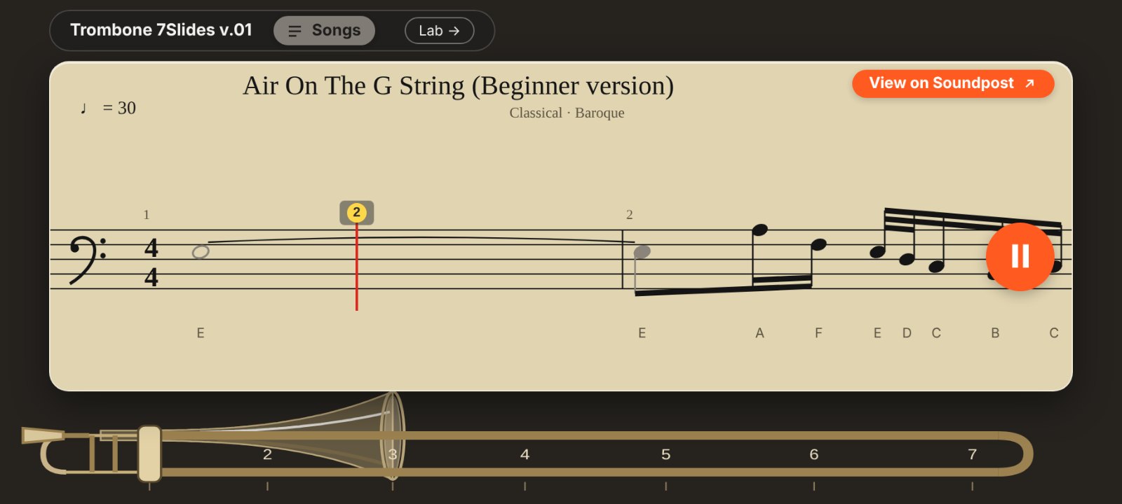 Trombone 7Slides v.01 screenshot
