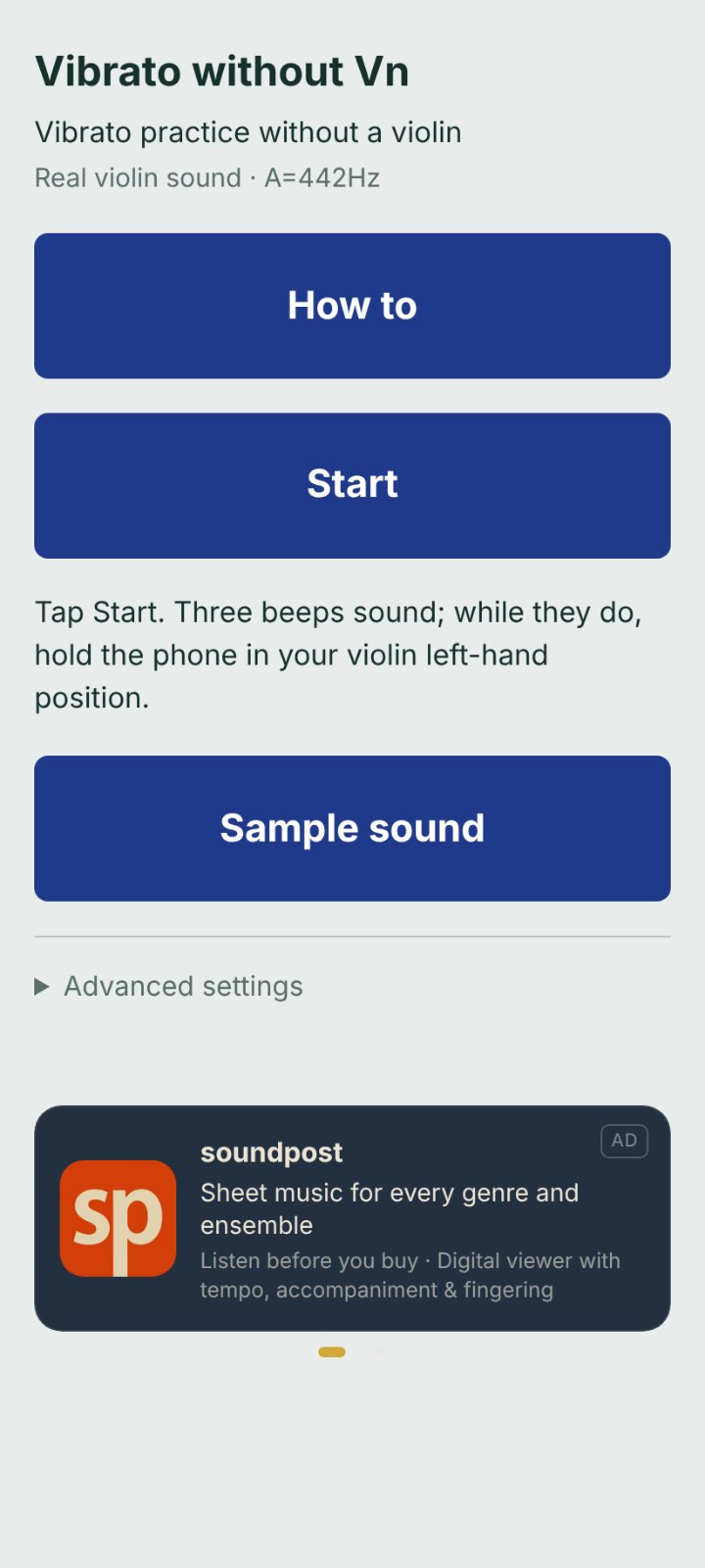 Vibrato without Violin V.01 screenshot